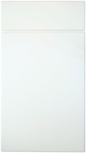 Smart maalattu mdf etusarja, matta valkoinen, korkeus 278 mm.